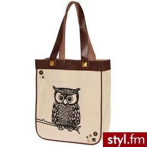 Owl Carry Your Things Bag - Polyvore. Pobrano ze strony: http://www.polyvore.com/owl_carry_your_things_bag/thing?id=19514590 - Pozostałe Torebki Moda