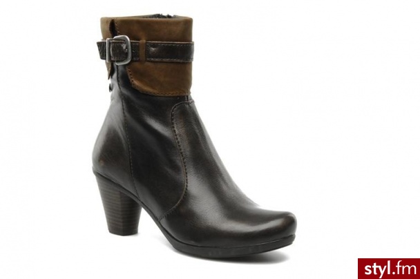 Fluchos PÓŁBUTY I BOTKI CAMILLA 7731 BY FLUCHOS (Brązowy) - Botki Buty Moda