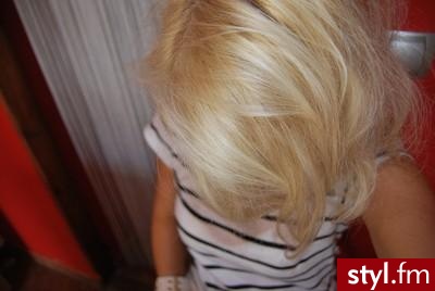 Blond Rozpuszczone Proste Na co dzień Średnie Fryzury