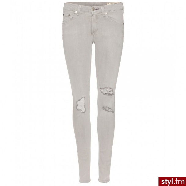 Jeansy Spodnie Moda