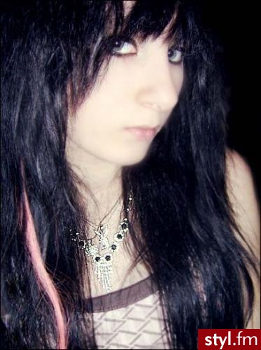 EMO Alternatywne Średnie Fryzury