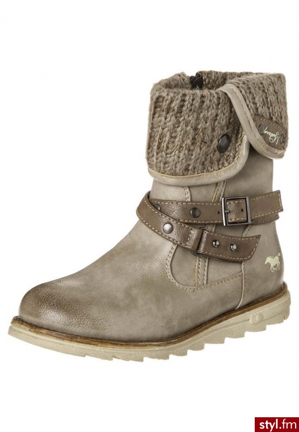 Mustang Botki brązowy (5017609) - Botki Buty Moda
