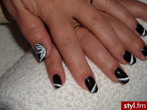 Autor: Cali_neczka black. Autor: <b>Cali_neczka</b><br /> - Paznokcie