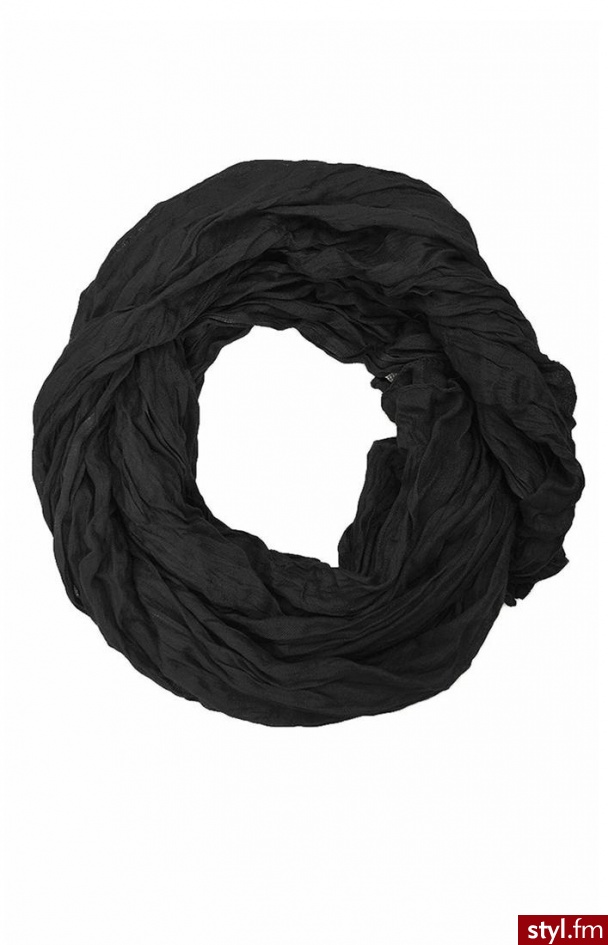 Szal 2860101102 (czarny) - Nakrycia głowy Dodatki Moda