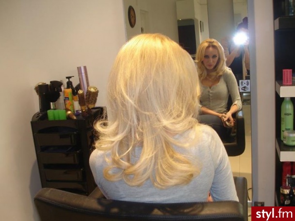Blond Rozpuszczone Kręcone Na co dzień Długie Fryzury