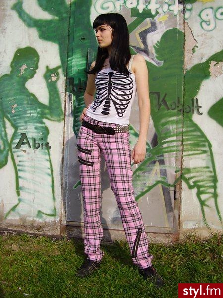 spodnie, allegro - Pozostałe Ciuchy Moda