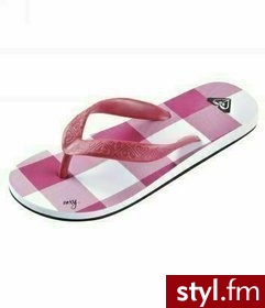 Roxy Japonki LITTLE HEART raspberry r.29 - Klapki Buty Moda