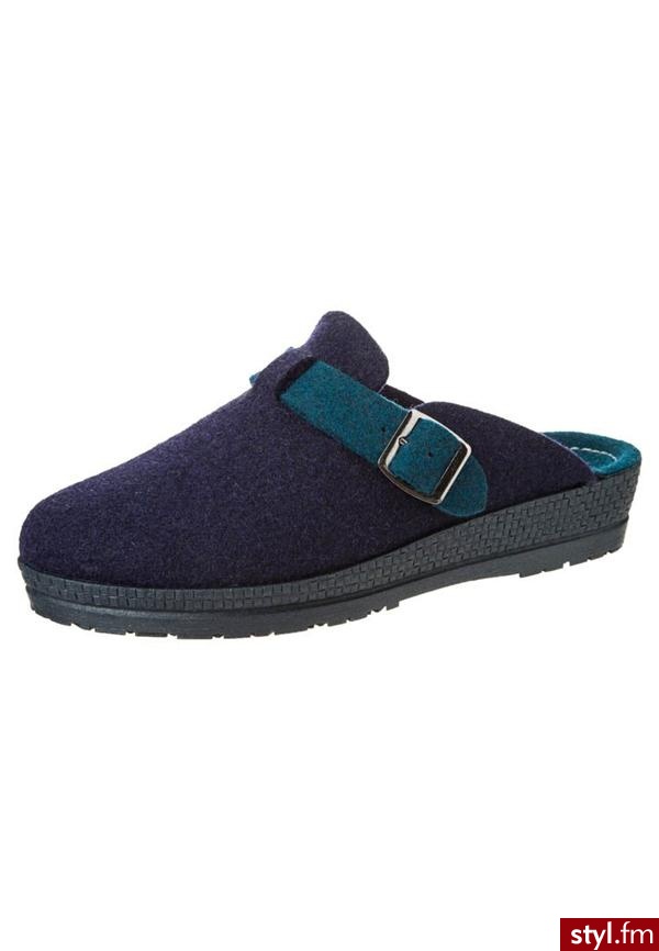 Rohde Kapcie niebieski 2284 - Pozostałe Buty Moda