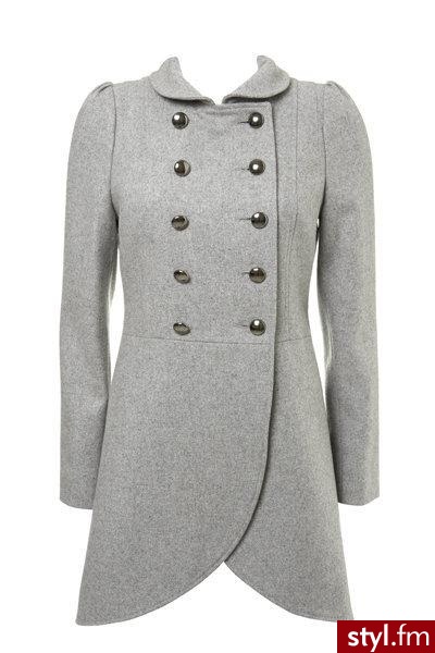 Płaszcz do kupienia w salonie Topshop w warszawskich Złotych Tarasach. - Pozostałe Ciuchy Moda