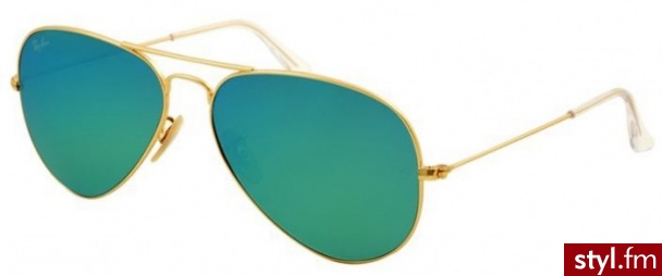 Ray-Ban okulary AVIATOR LARGE METAL 3025 112/19 S - Okulary Dodatki Moda