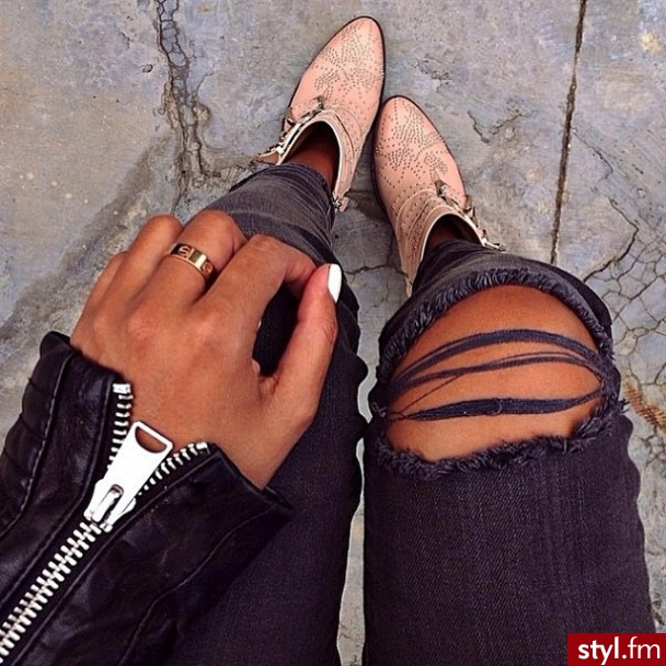 Jeansy Spodnie Moda