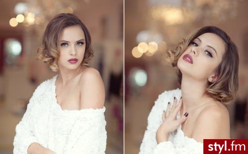Średnie Fryzury