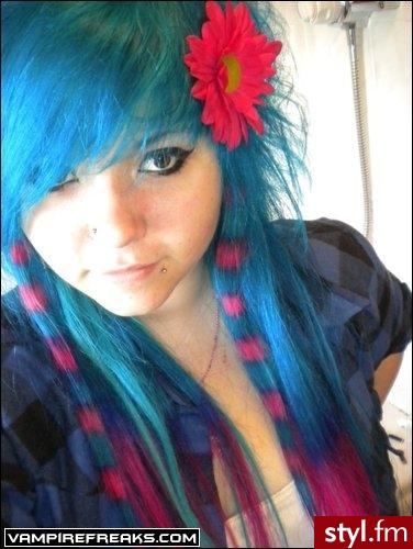 EMO Alternatywne Średnie Fryzury