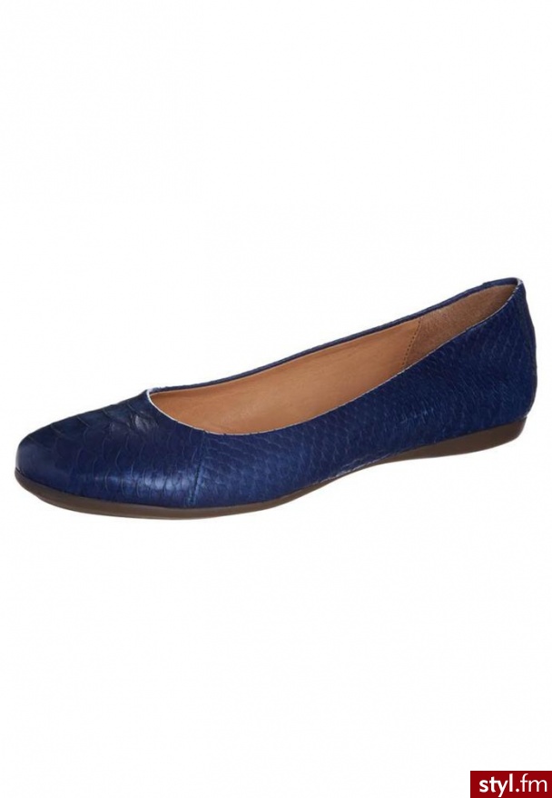 Zign Baleriny niebieski - Balerinki Buty Moda