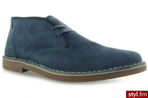 Hilfiger Denim PÓŁBUTY TOMMY HILFIGER DAWSON 1A ENSIGN BLUE - Półbuty Buty Moda
