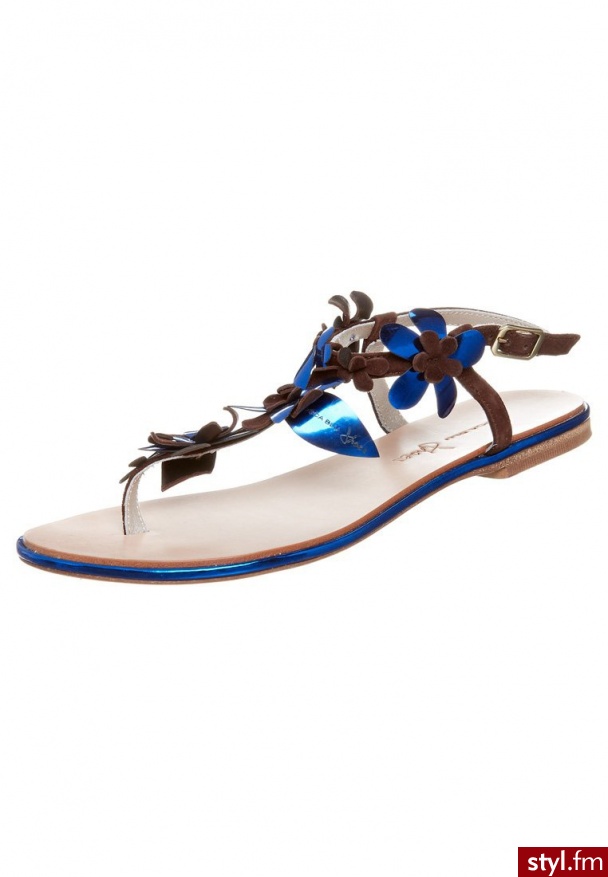 Tosca Blu AMBRE Japonki niebieski - Klapki Buty Moda