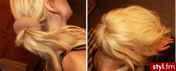 extra - Blond Kok Proste Na co dzień Długie Fryzury