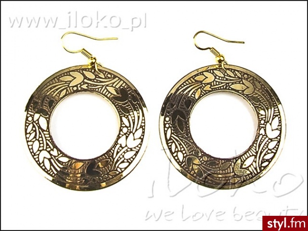 Iloko KOLCzYKI INDIA BOHO STYLE K1-538 - Kolczyki Biżuteria Moda