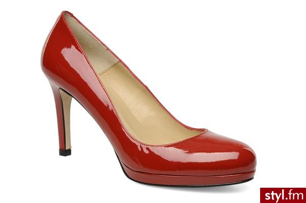 Georgia Rose Czółenka Ververne Czerwony - Czółenka Buty Moda