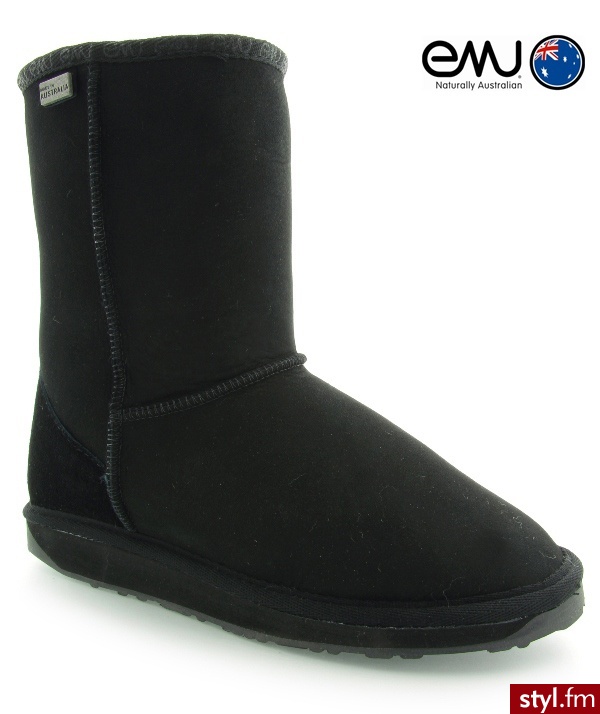 Emu PLATINUM STINGER LO BLACK - Emu Buty Moda