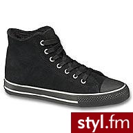 Trampki czarne. Mi sie bardzo podobaja ;d mam podobne ;d - Pozostałe Buty Moda