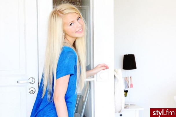 Blond Rozpuszczone Proste Na co dzień Długie Fryzury