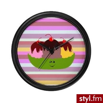 kawaii cute ice cream zegarek nascienny - 13.99$ - Gadżety Inne Moda