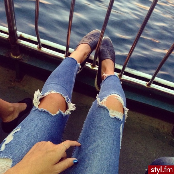 Jeansy Spodnie Moda