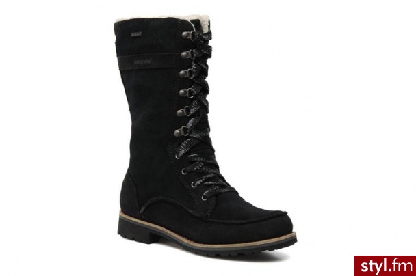 Patagonia PÓŁBUTY I BOTKI TINE SHED TALL WATERPROOF BY PATAGONIA (Czarny) - Botki Buty Moda