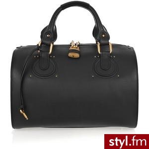 Chloé Aurore leather duffle bag - Polyvore. Pobrano ze strony: http://www.polyvore.com/chlo%C3%A9_aurore_leather_duffle_bag/thing?id=26669670 - Pozostałe Torebki Moda