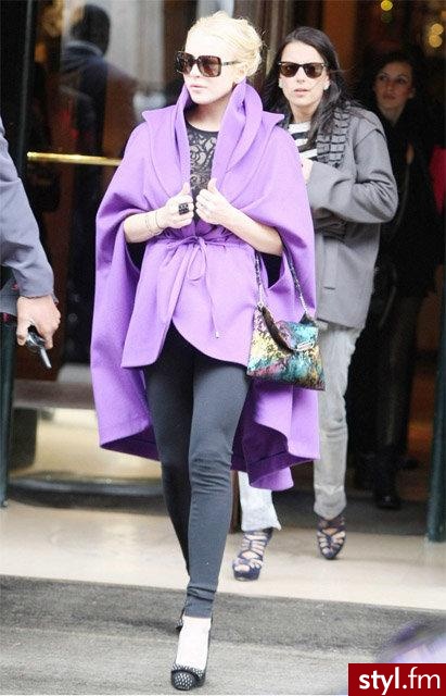 Lindsay Lohan. - Moda uliczna Inne Moda