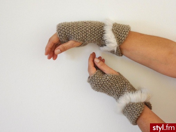 Rękawiczki Dodatki Moda