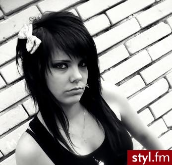 EMO Alternatywne Średnie Fryzury
