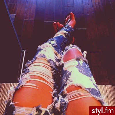 Jeansy Spodnie Moda