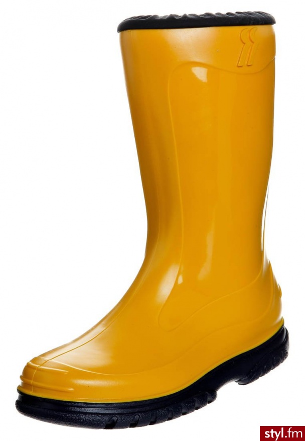 Romika JUPITER Kalosze żółty - Kalosze Buty Moda