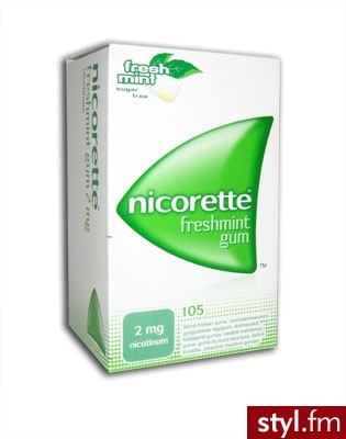PFIzER NICORETTE FRESHMINT 2 MG X 105 SzT GUM DO ŻUCIA - Bransoletki Biżuteria Moda