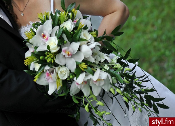 Bukiety ślubne Ślub Moda
