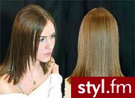 Średnie Fryzury
