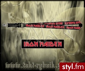 Smycz IRON MAIDEN "Logo" - Psy Zwierzaki
