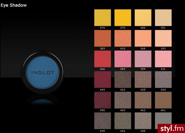 INGLOT Eye Shadow - Dzienne Makijaże