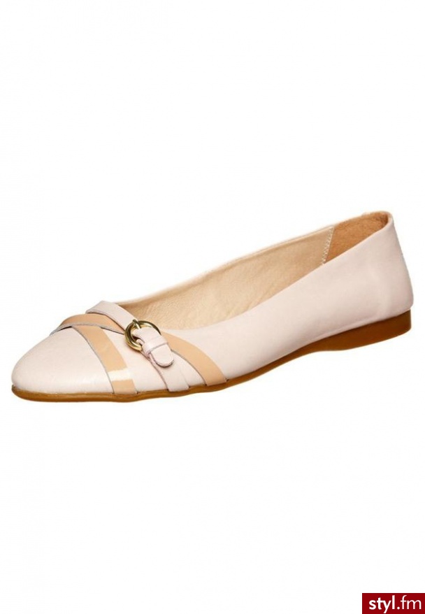 Pier One Baleriny różowy - Balerinki Buty Moda