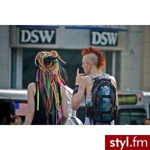Punk Rock Alternatywne Średnie Fryzury