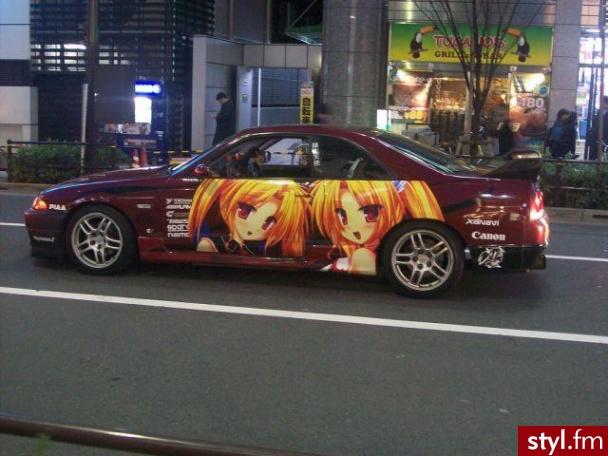 Zdjęcia zostały zrobione na imprezach zwanych "Itasha". - Misz-masz