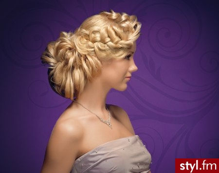 Blond Upięcie Kręcone Ślubne Długie Fryzury