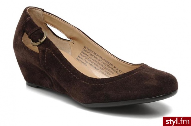 Naturalizer CZÓŁENKA NAJA BY NATURALIZER (Brązowy) - Czółenka Buty Moda