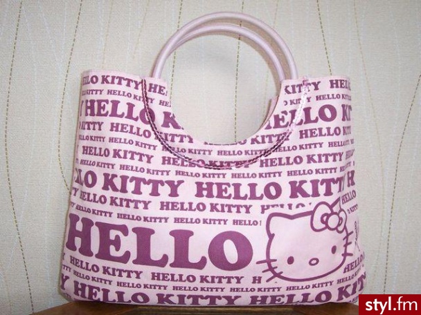 śwetna torba hello kitty - Pozostałe Torebki Moda
