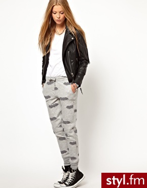 Dresowe Spodnie Moda