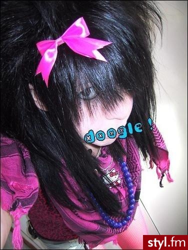 EMO Alternatywne Średnie Fryzury