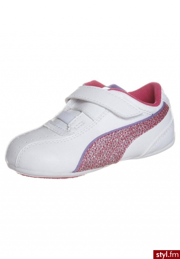 Puma TALLULA GLAMM Obuwie na rzepy biały Buty sportowe - Sportowe Buty Moda