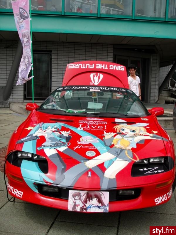 Zdjęcia zostały zrobione na imprezach zwanych "Itasha". - Misz-masz